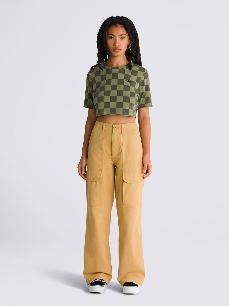 Pantalon-Mujer-Arroyo-Wide-Leg-Cargo--Beige-Vans