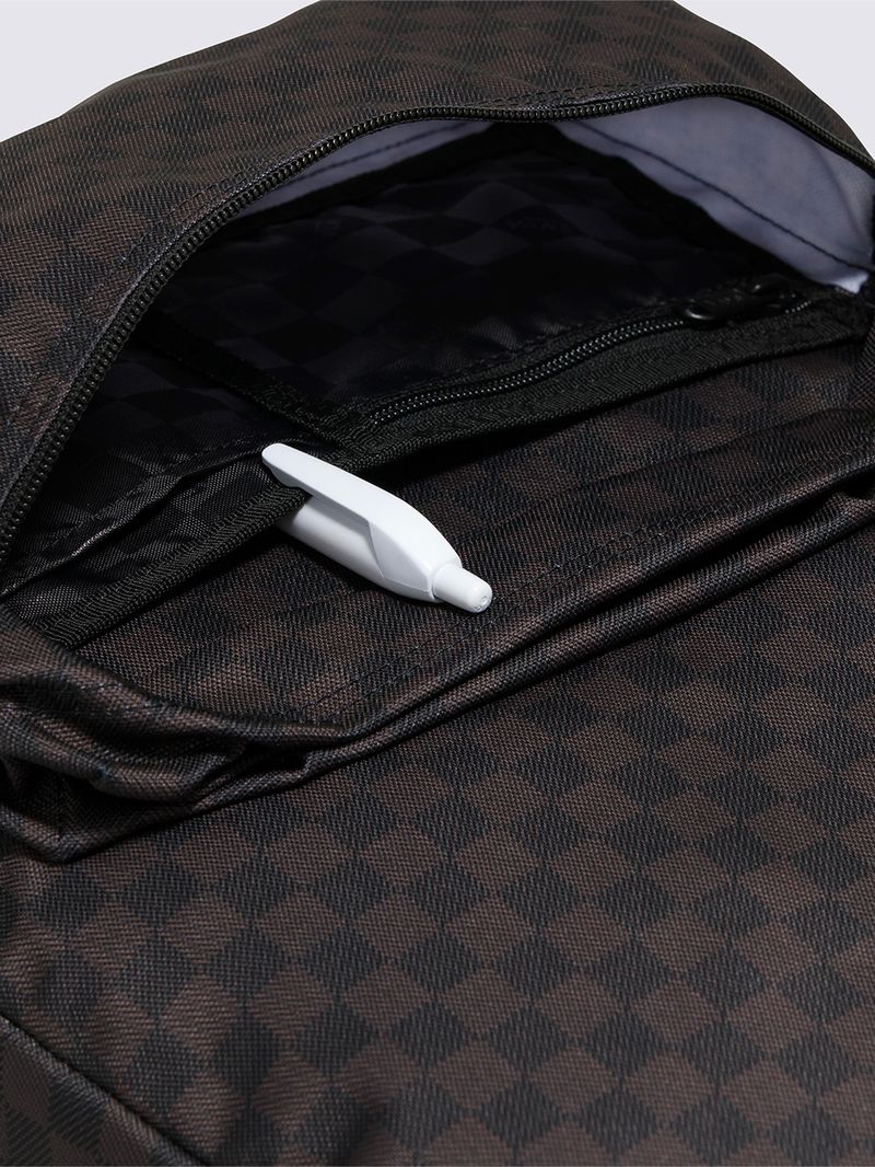 Mochila Unisex Old Skool Check  Negro Vans