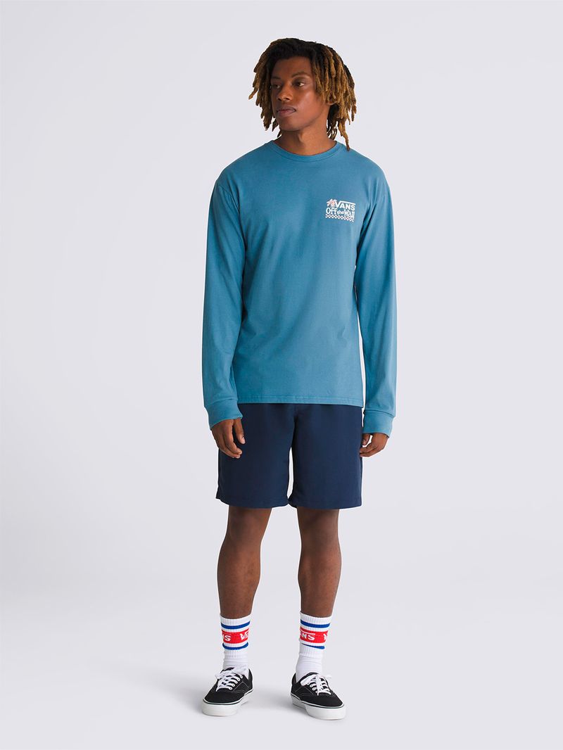 Polera-Manga-Larga-Hombre-Petal-And-Pest--Azul-Vans