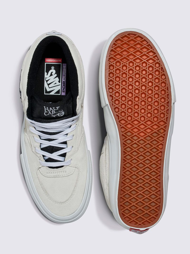 Zapatilla-Skate-Unisex-Skate-Half-Cab-Blanco-Vans