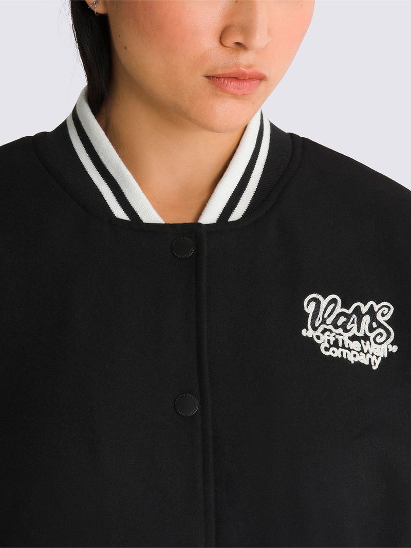 Chaqueta--Mujer-Varsity-Club-Bomber-Negro-Vans