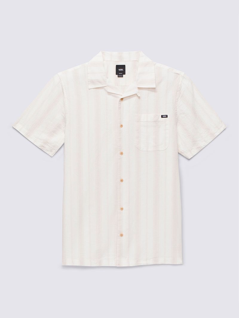 Camisa Manga Corta Hombre Carnell Woven Blanco Vans-Vans Chile