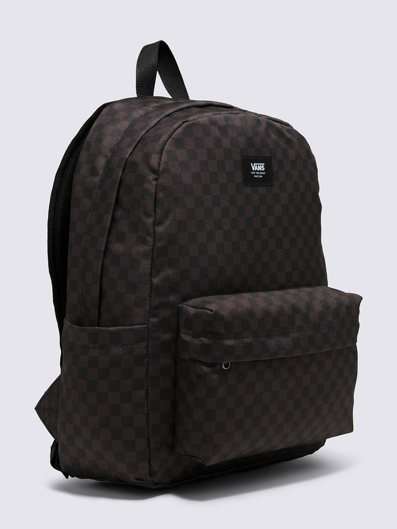 Mochila Unisex Old Skool Check  Negro Vans