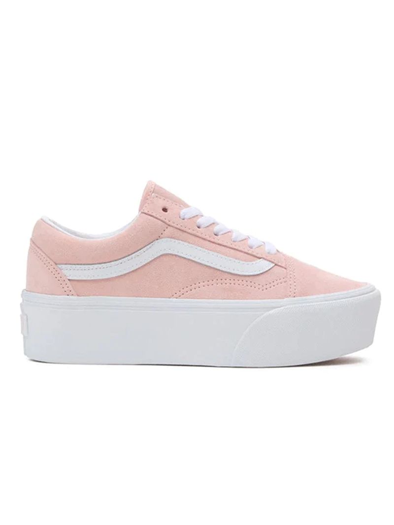 Zapatilla-Urbana-Mujer-Old-Skool-Stackform-Rosa-Claro-Vans