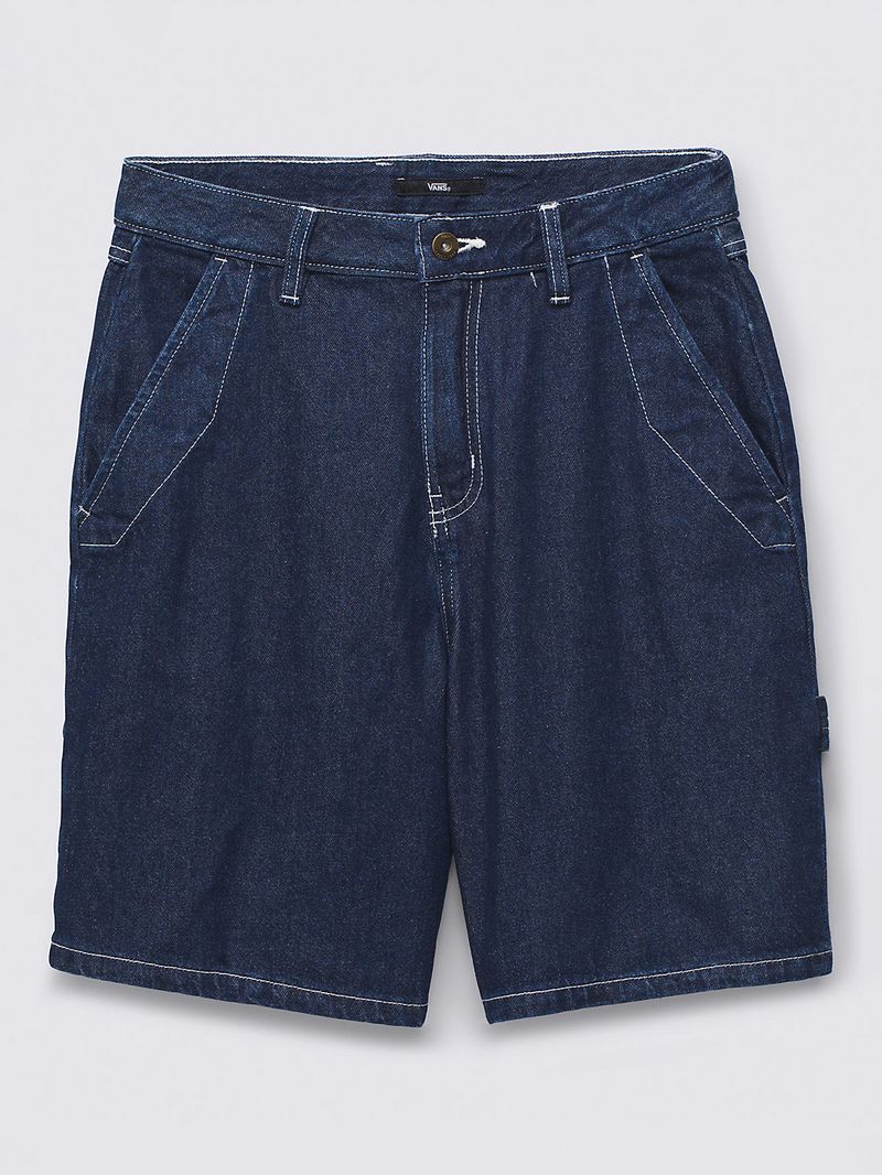 Short Mujer Groundwork Long Denim Azul Oscuro Vans Vans Chile