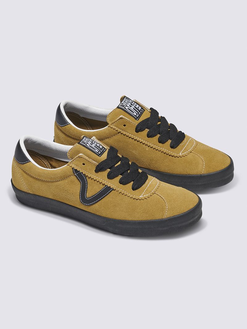 Zapatilla-Urbana-Hombre-Sport-Low-Mostaza-Vans