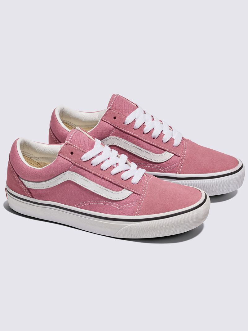 Zapatilla Urbana Mujer Old Skool Rosa Vans Vans Chile