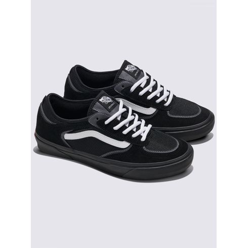 Zapatilla Urbana Unisex Skate Rowley Negro Vans