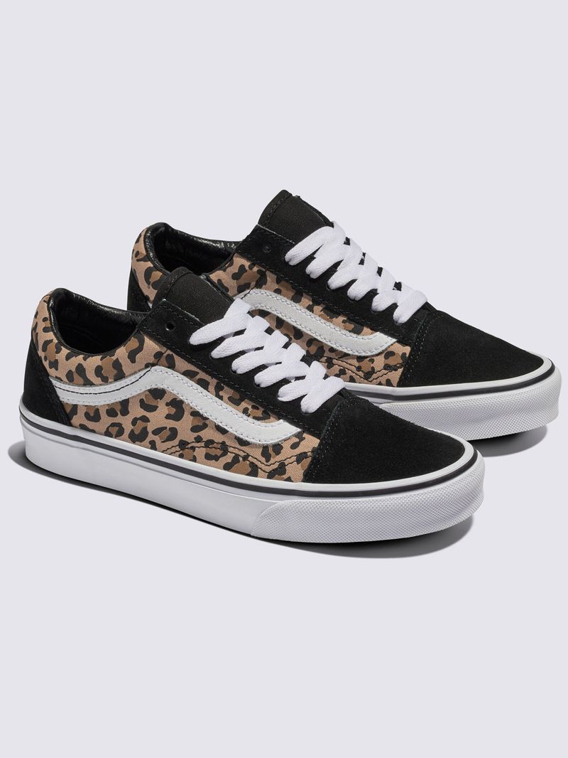 Zapatilla-Urbana-Mujer-Old-Skool-Dorado-Oscuro-Vans