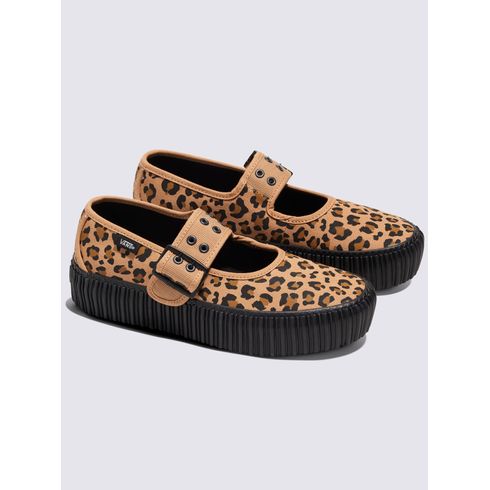 Zapatilla Urbana Mujer Mary Jane Creeper Dorado Oscuro Vans
