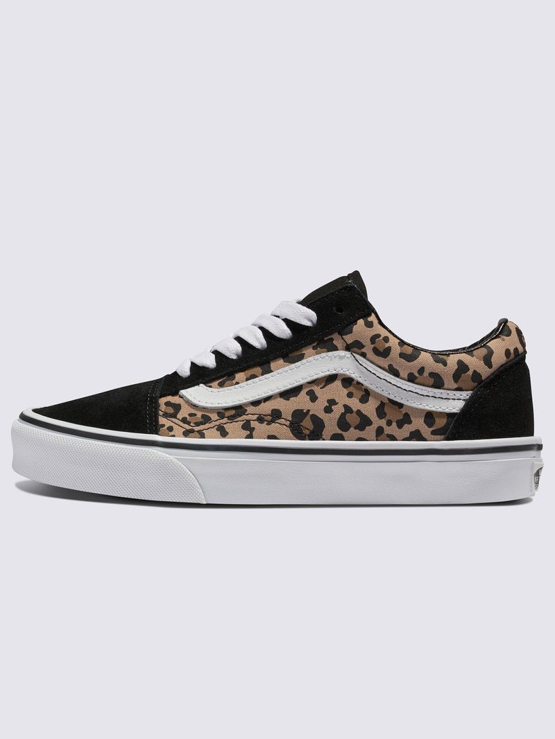 Zapatilla-Urbana-Mujer-Old-Skool-Dorado-Oscuro-Vans