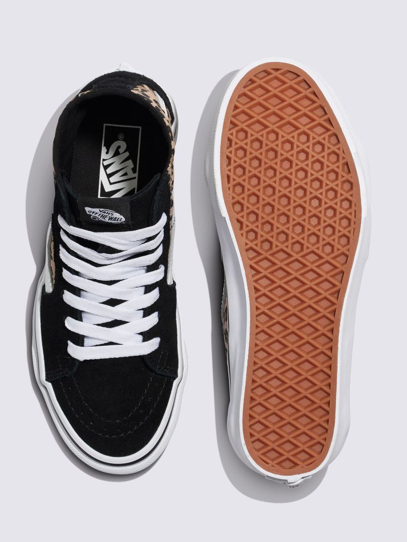 Zapatilla-Urbana-Mujer-Sk8-Hi-Tapered-Dorado-Oscuro-Vans