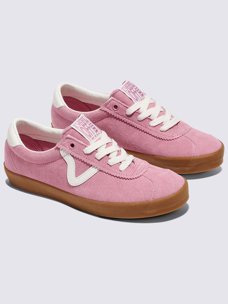 Zapatilla-Con-Caña-Casual-Unisex-Sport-Low-Rosado-Vans