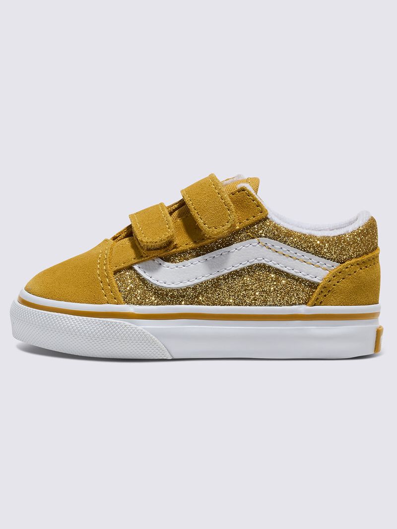 Zapatilla Casual Nino Old Skool V Mostaza Vans Vans Chile
