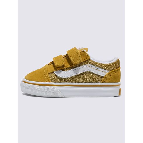 Zapatilla Casual Nino Old Skool V Mostaza Vans