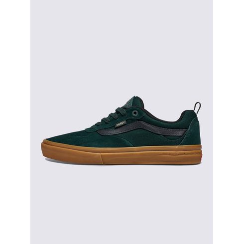 Zapatilla Casual Hombre Skate Kyle Walker Verde Oscuro Vans