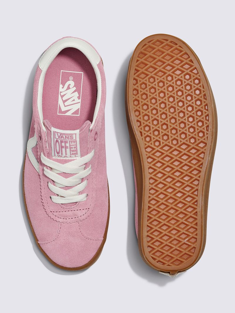 Zapatilla-Con-Caña-Casual-Unisex-Sport-Low-Rosado-Vans