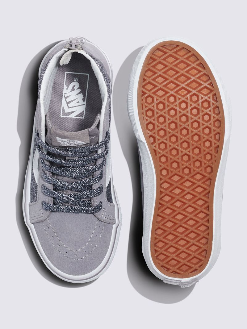 Vans grises niño sales