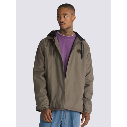 Chaqueta Hombre Riley Ii Coach Jacke Café Oscuro Vans
