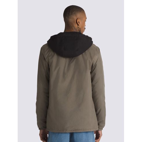 Chaqueta Hombre Riley Ii Coach Jacke Café Oscuro Vans