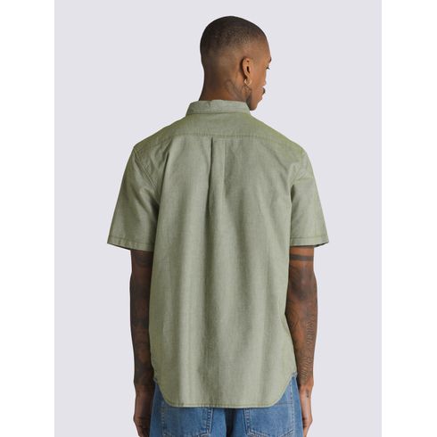 Camisa Manga Corta Hombre Mn Houser Ss Oliva Vans
