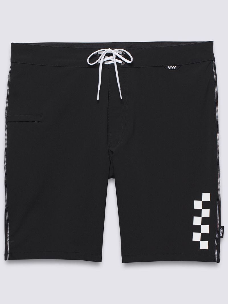 Traje-De-Baño-Hombre-The-Daily-Solid-Boar-Negro-Vans
