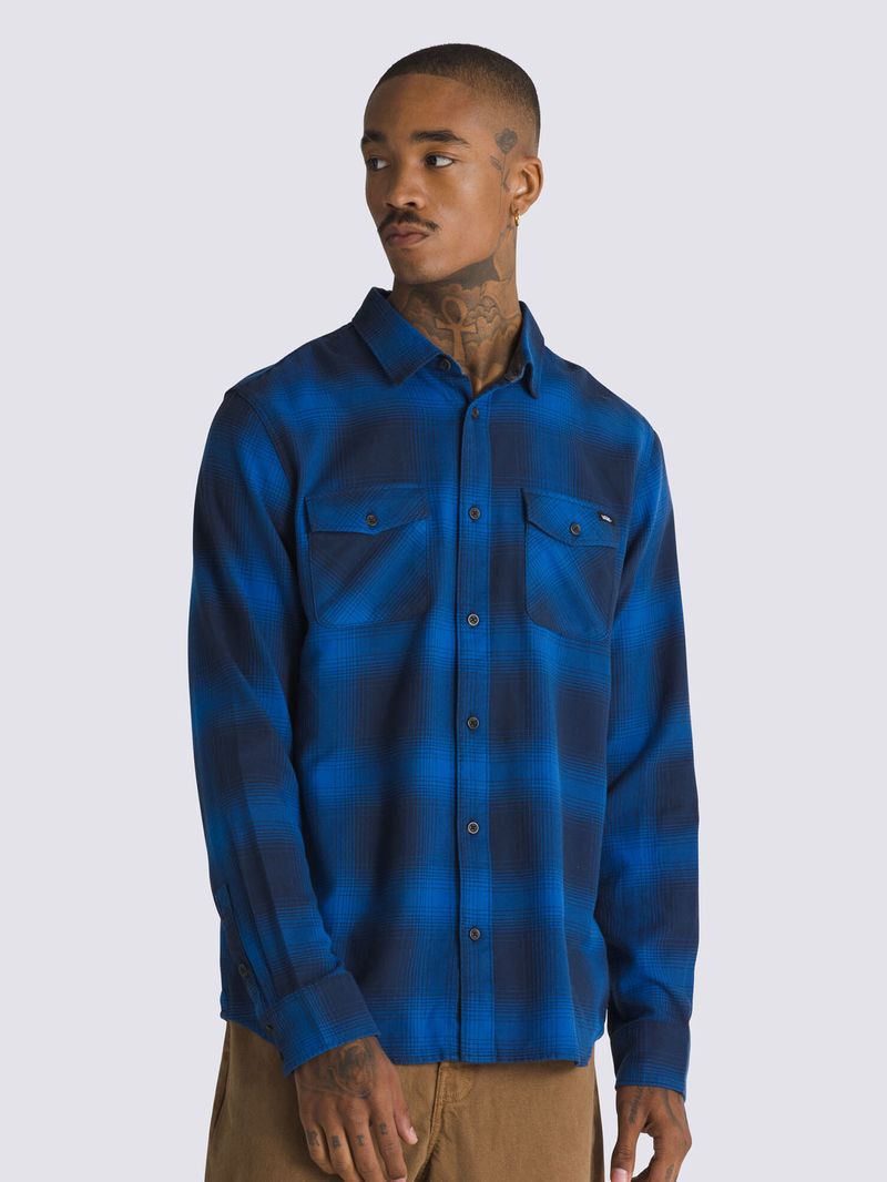 Camisa-Manga-Larga-Hombre-Mn-Monterey-Iii-Azul-Oscuro-Vans