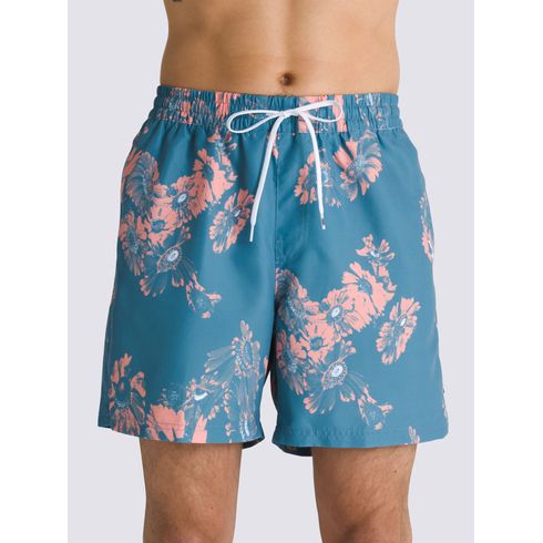 Traje De Baño Hombre Primary Print Elasti Azul Claro Vans