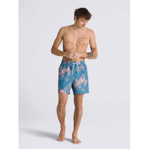Traje De Baño Hombre Primary Print Elasti Azul Claro Vans