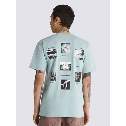 Polera Manga Corta Hombre Bonzalez Ss Agua Vans