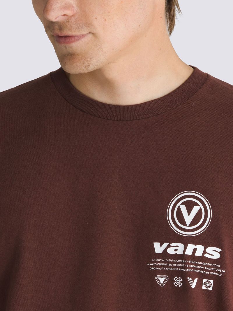 Polera-Manga-Larga-Hombre-Spanning-66-Ls-Chocolate-Vans