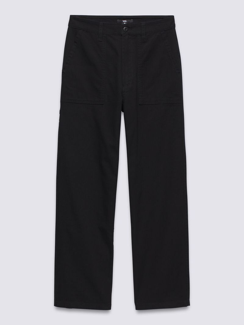 Pantalon Mujer Union Relaxed Carpen Negro Vans