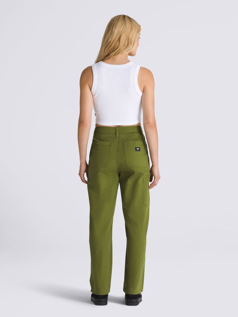 Pantalon-Mujer-Union-Relaxed-Carpen-Oliva-Vans