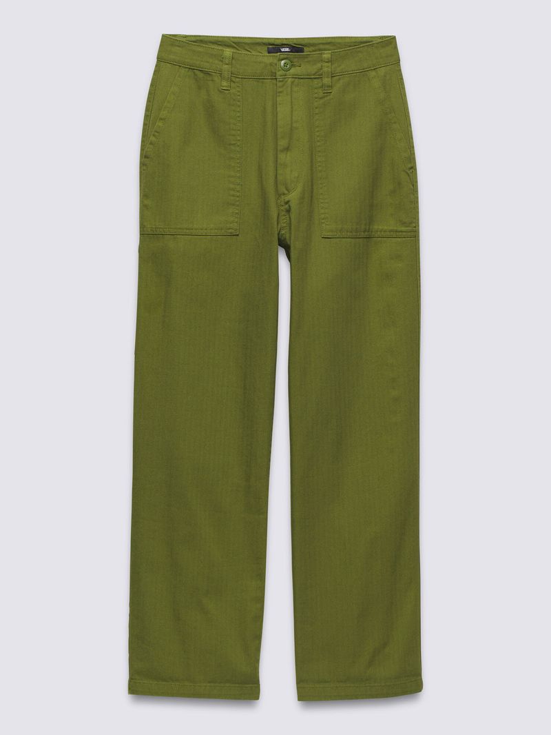 Pantalon-Mujer-Union-Relaxed-Carpen-Oliva-Vans