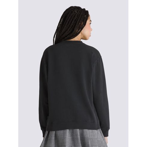 Poleron Mujer Pandamonium Bff Crew Negro Vans