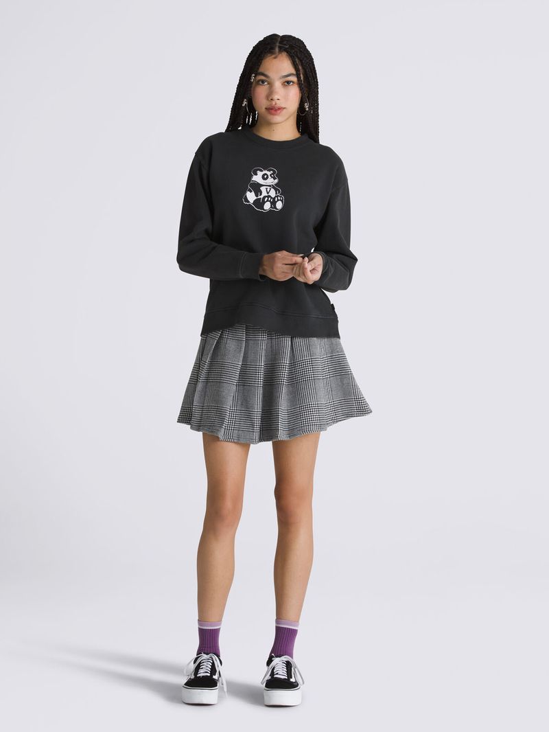 Poleron-Mujer-Pandamonium-Bff-Crew-Negro-Vans