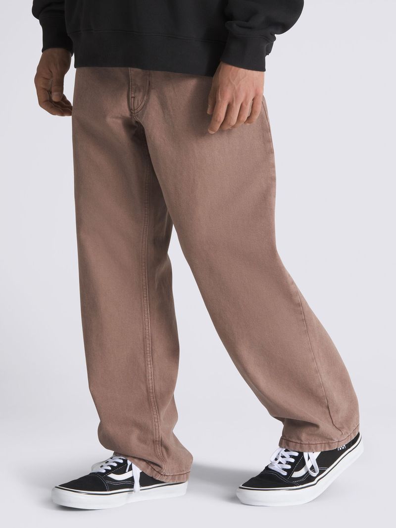 Pantalon-Hombre-Skate-Check-5-Skate--Cafe-Oscuro-Vans