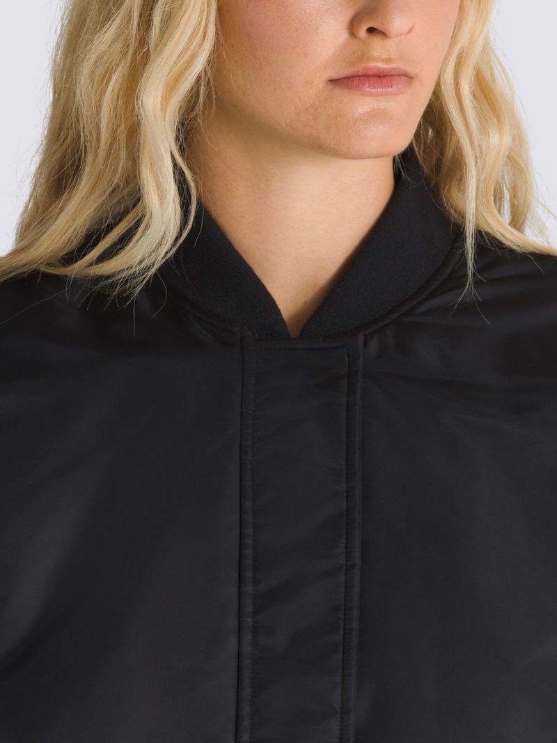 Chaqueta-Mujer-Bennett-Bomber-Negro-Vans