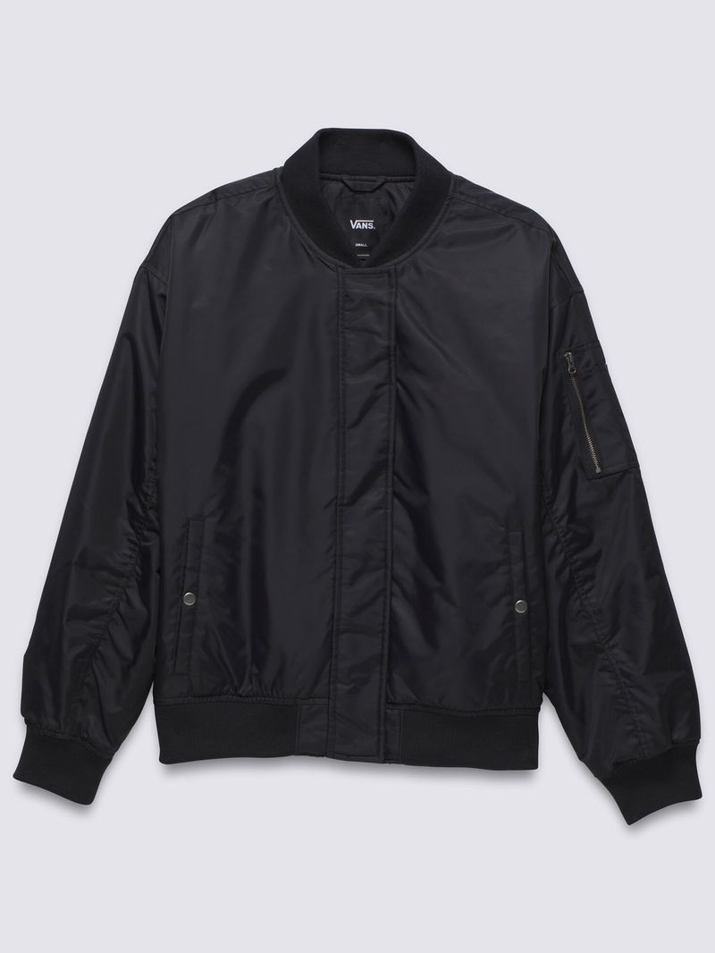 Chaqueta-Mujer-Bennett-Bomber-Negro-Vans