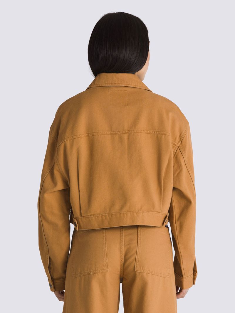 Chaqueta-Mujer-Raynes-Crop-Trucker-Cafe-Claro-Vans