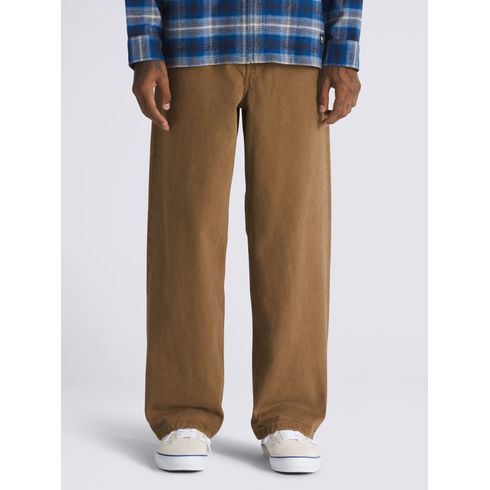 Pantalon Hombre Check-5 Baggy Denim  Café Oscuro Vans