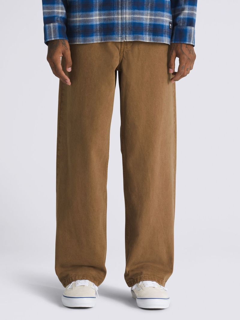 Pantalon-Hombre-Check-5-Baggy-Denim--Cafe-Oscuro-Vans
