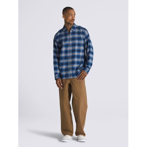 Pantalon Hombre Check-5 Baggy Denim  Café Oscuro Vans