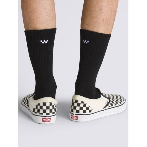 Calcetin Hombre Skate Standard Crew Negro Vans