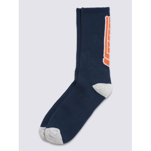 Calcetin Hombre Faster Crew Azul Oscuro Vans
