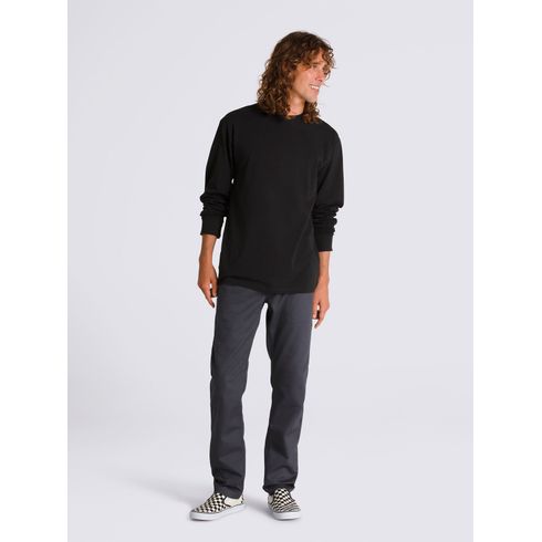 Pantalon Hombre Authentic Chino Slim Gris Oscuro Vans