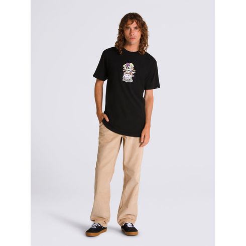 Polera Manga Corta Hombre Prankster Ss Negro Vans