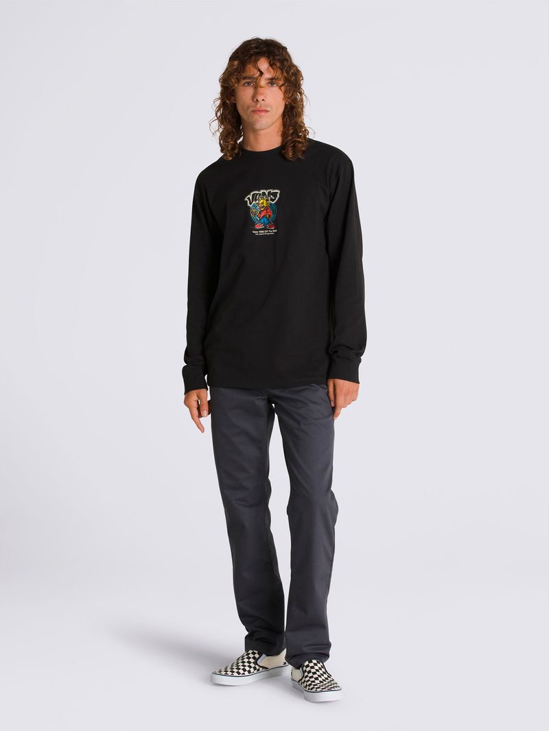 Polera-Manga-Larga-Hombre-Kobalos-Ls-Negro-Vans