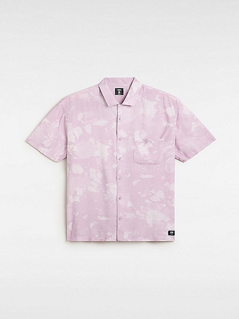Camisa-Manga-Corta-Hombre-Vans-Camp-Loose-Coll-Morado-Vans