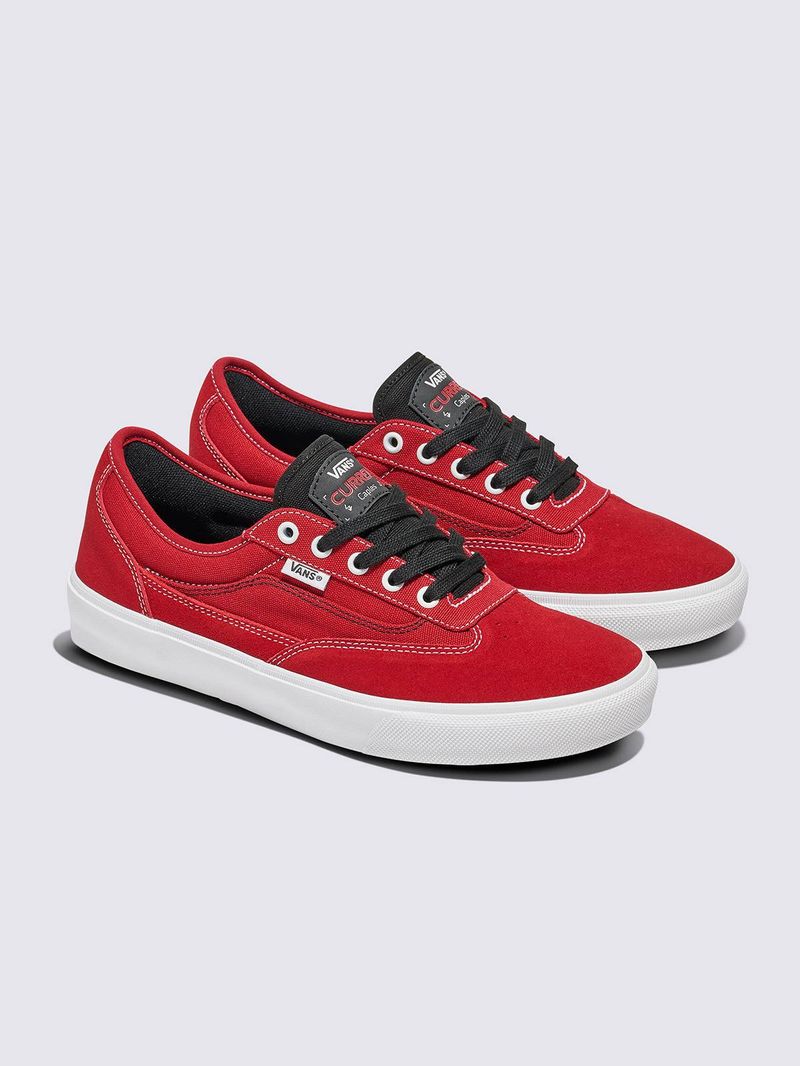 ZAPATILLA-UNISEX-Skate-Curren-Caples-ROJO-VANS